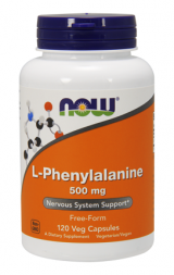 NOW L-Phenylalanine 500 мг (120 кап)