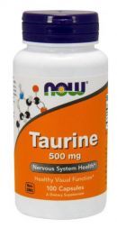 NOW Taurine 500 мг (100 кап)