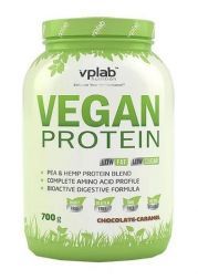 Протеин VpLab Vegan Protein Шоколад-карамель (700 г)