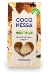 Конфеты кокосовые &quot;Milky vegan&quot; оригинальные Coconessa (90 г)