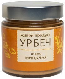 Урбеч из ядер миндаля Живой продукт (200 г)
