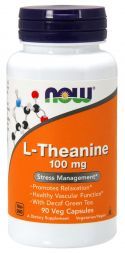 NOW L-Theanine 100 мг (90 кап)