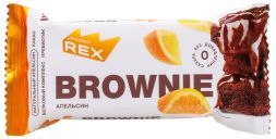 Пирожное протеиновое Брауни &quot;Апельсин&quot; ProteinRex (50г)