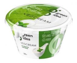 Крем со вкусом сметаны Vegcream Green Idea (180 г)