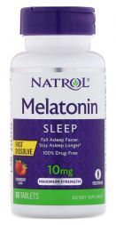 Natrol Melatonin 10 мг (60 таб)