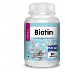 Biotin 1500 мкг Chikalab (60 кап)
